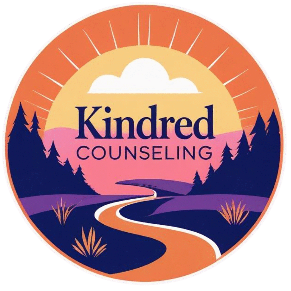 Kindred Counseling Logo. Mental health blog in Blaine MN