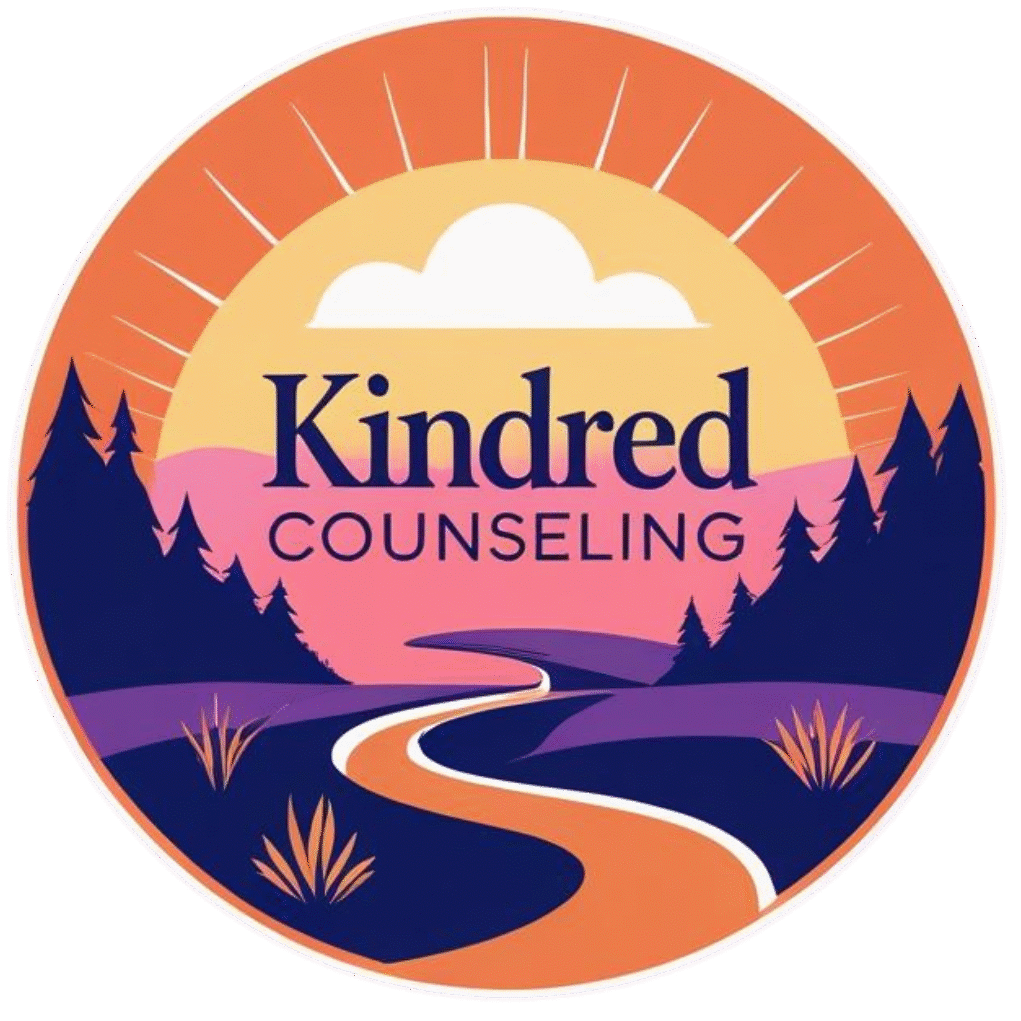 Kindred Counseling Logo. Mental health blog in Blaine MN