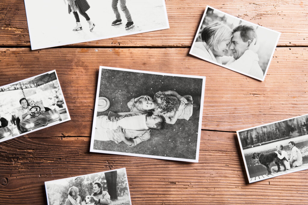 Collage of photographs. Therapy in Blaine MN