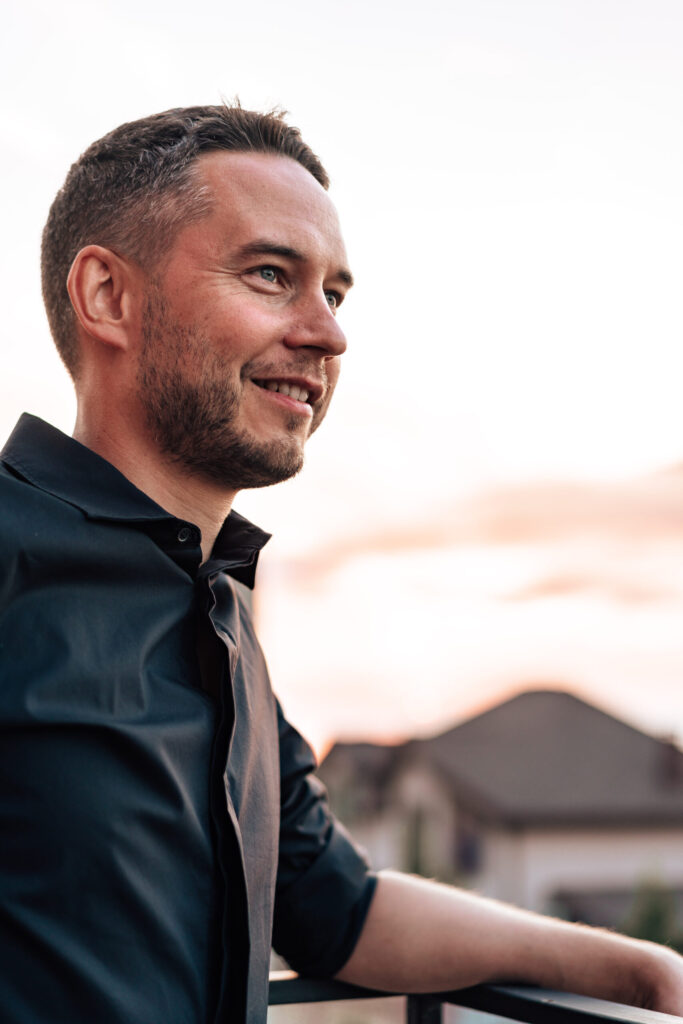 Individual Relationship Counseling in Blaine MN Man standing outdoors