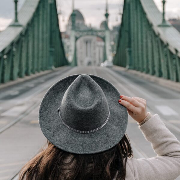 Navigating Divorce in Blaine MN Woman looking across a bridge.